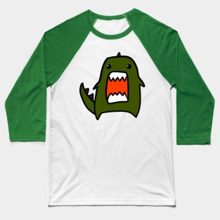 Dinosaur Hungry Baseball T-Shirt